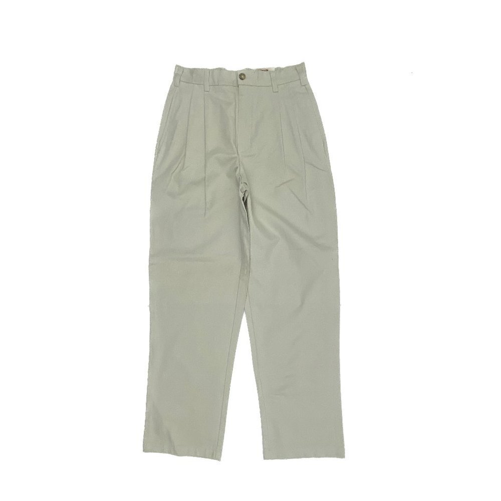 NEW Faded Glory Pleated Loose Womens' size 14 Beige Khaki Pants